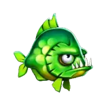 Blazing Piranhas™ symbol Green Piranha