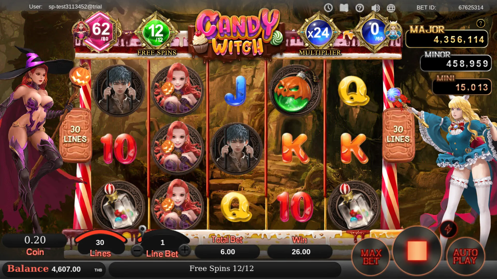 Candy Witch Free Spins