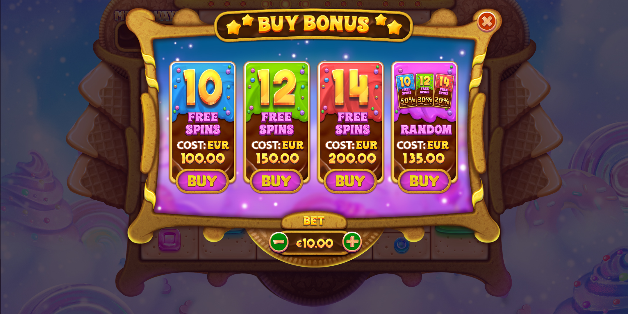 Candyways Bonanza 3™ Megaways™ Buy Bonus