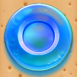 Candyways Bonanza 3™ Megaways™ symbol Blue circle-shaped candy