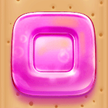 Candyways Bonanza 3™ Megaways™ symbol Pink square-shaped candy