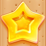 Candyways Bonanza 3™ Megaways™ symbol Yellow star-shaped candy