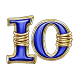 Coins of Luck Slot symbol Ten