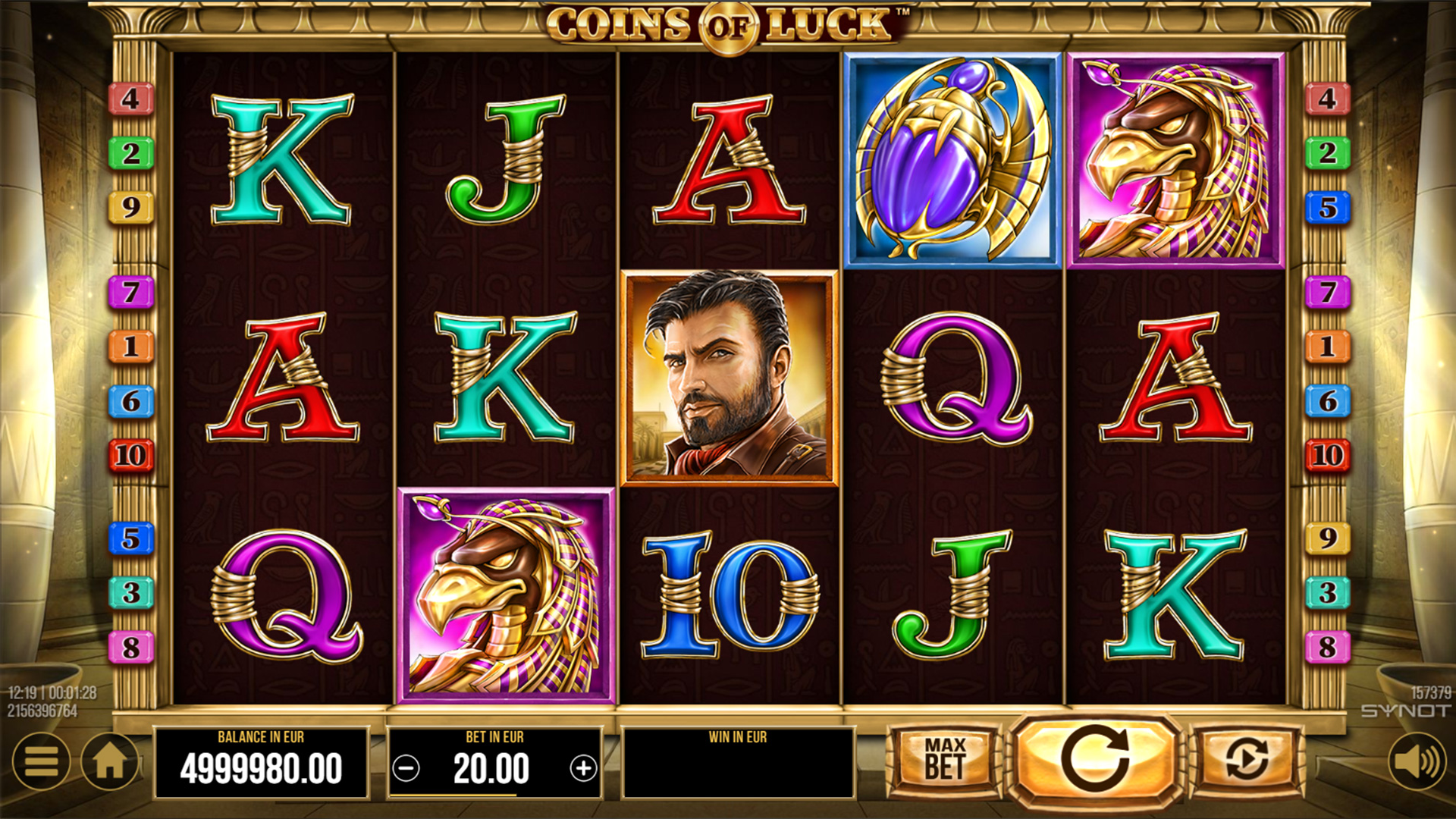 Coins of Luck Slot Theme