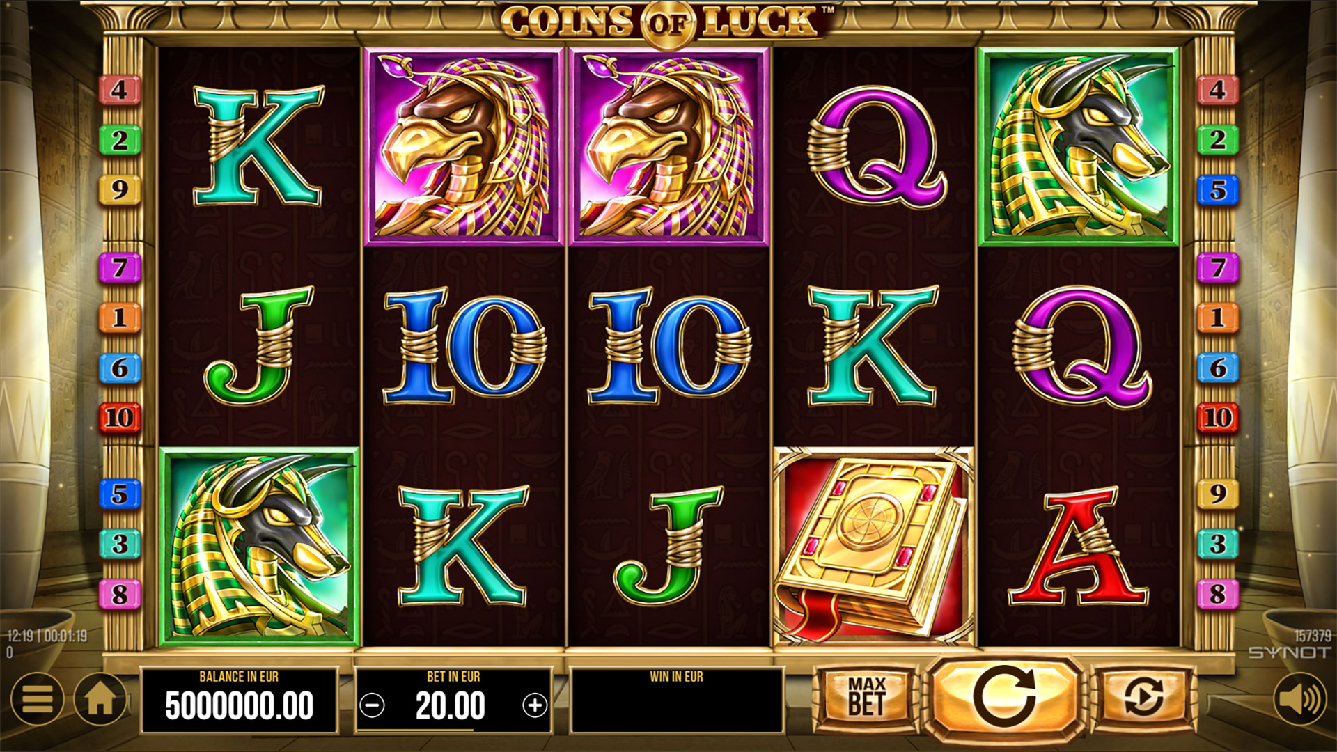Coins of Luck Slot Wild