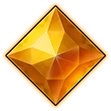 Diamond Stacker Multipays™ symbol Yellow gemstone