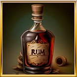 Drunken Sailor symbol Bottle of Rum