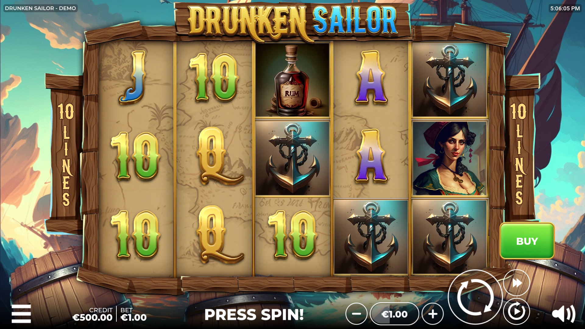 Drunken Sailor Theme