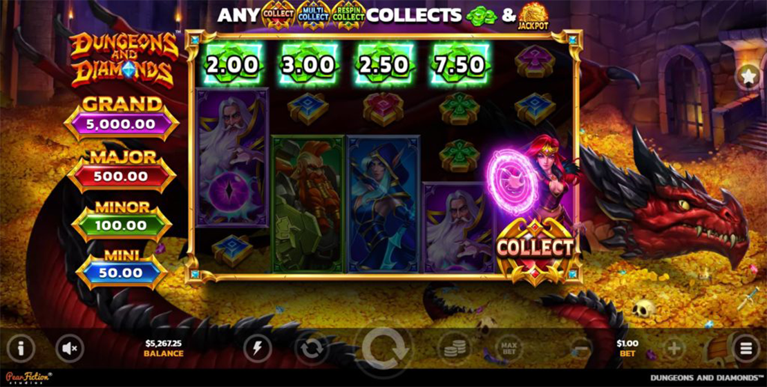 Dungeons And Diamonds Instant Collect