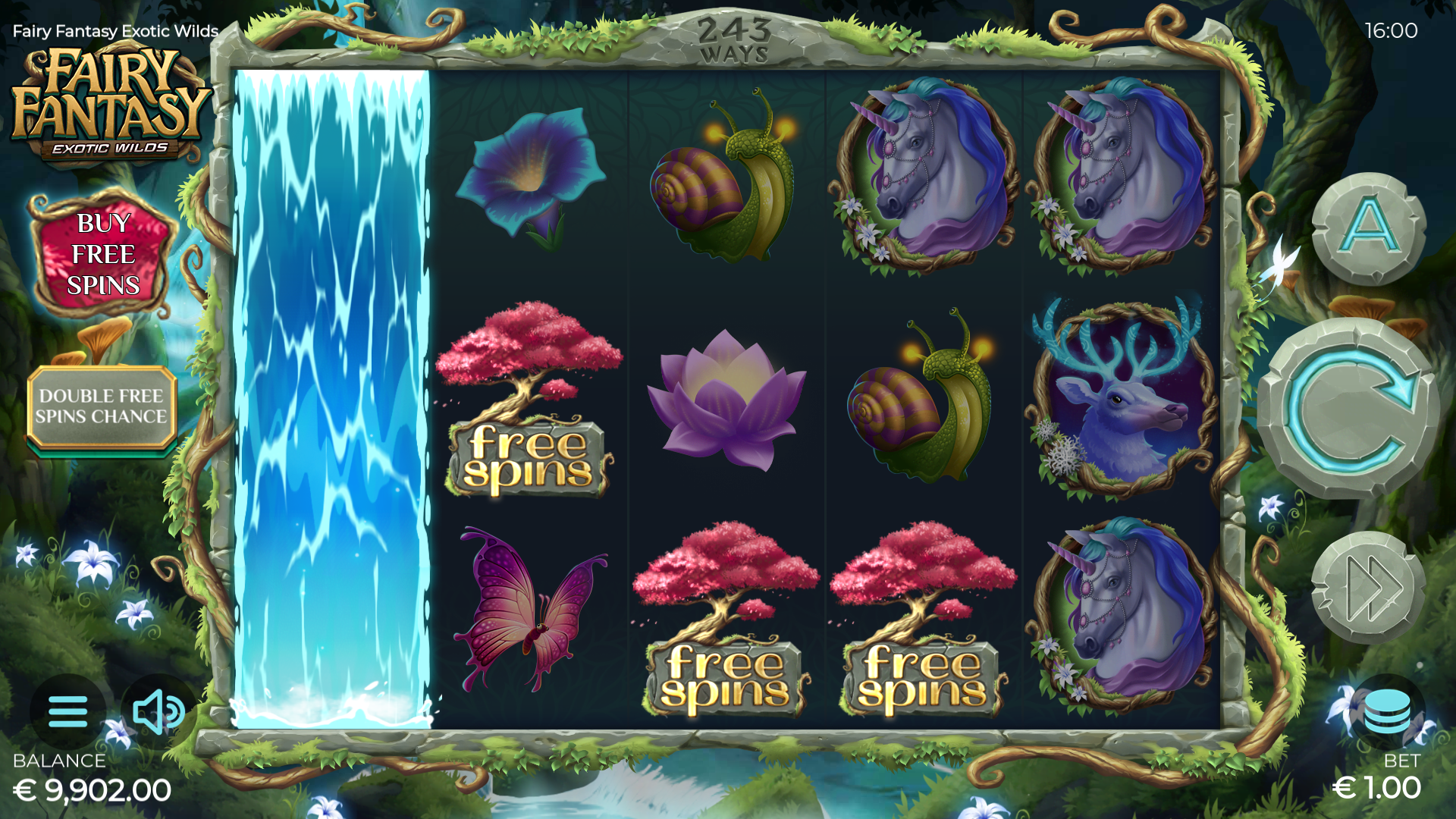 Fairy Fantasy Exotic Wilds Free Spins