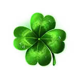Green symbol Clover