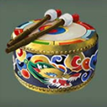 Guardian of Flame symbol Tanggu Drum