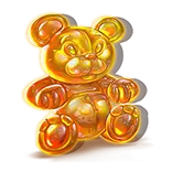 Gummy Bears symbol Yellow Gummy Bear