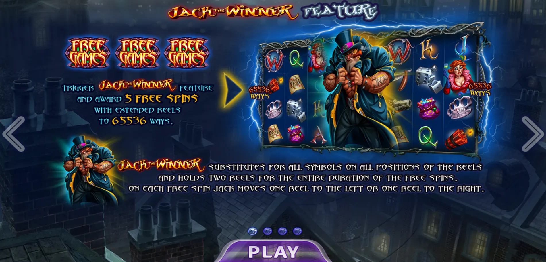 Jack the Winner Free Spins