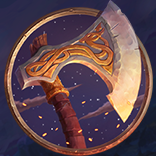 King of the Vikings symbol Axe