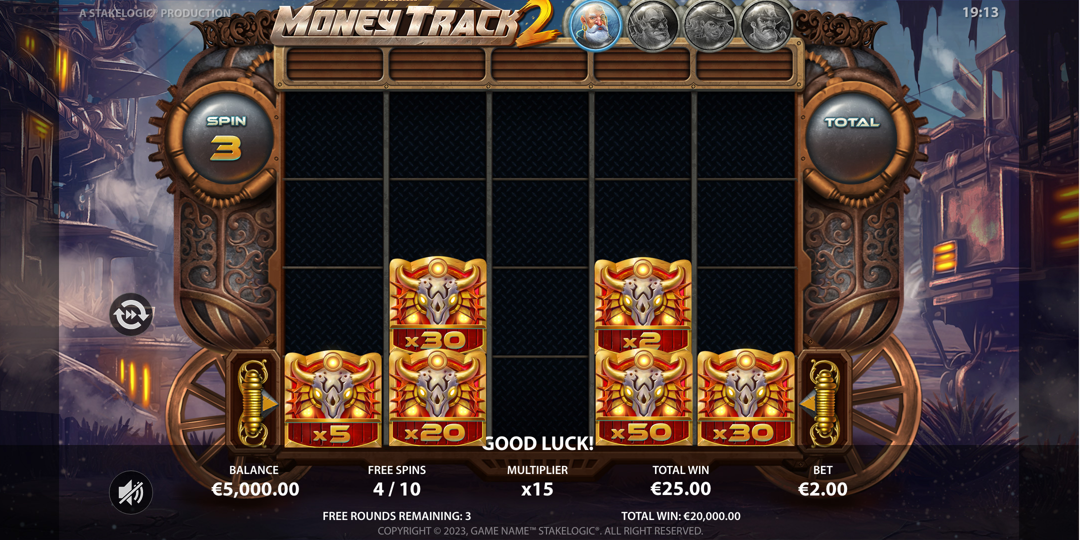 Money Track 2 Cash Bonus Feature