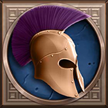 Mythological Mayhem Supreme Streaks symbol Helmet