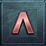 Mythological Mayhem Supreme Streaks symbol Lambda