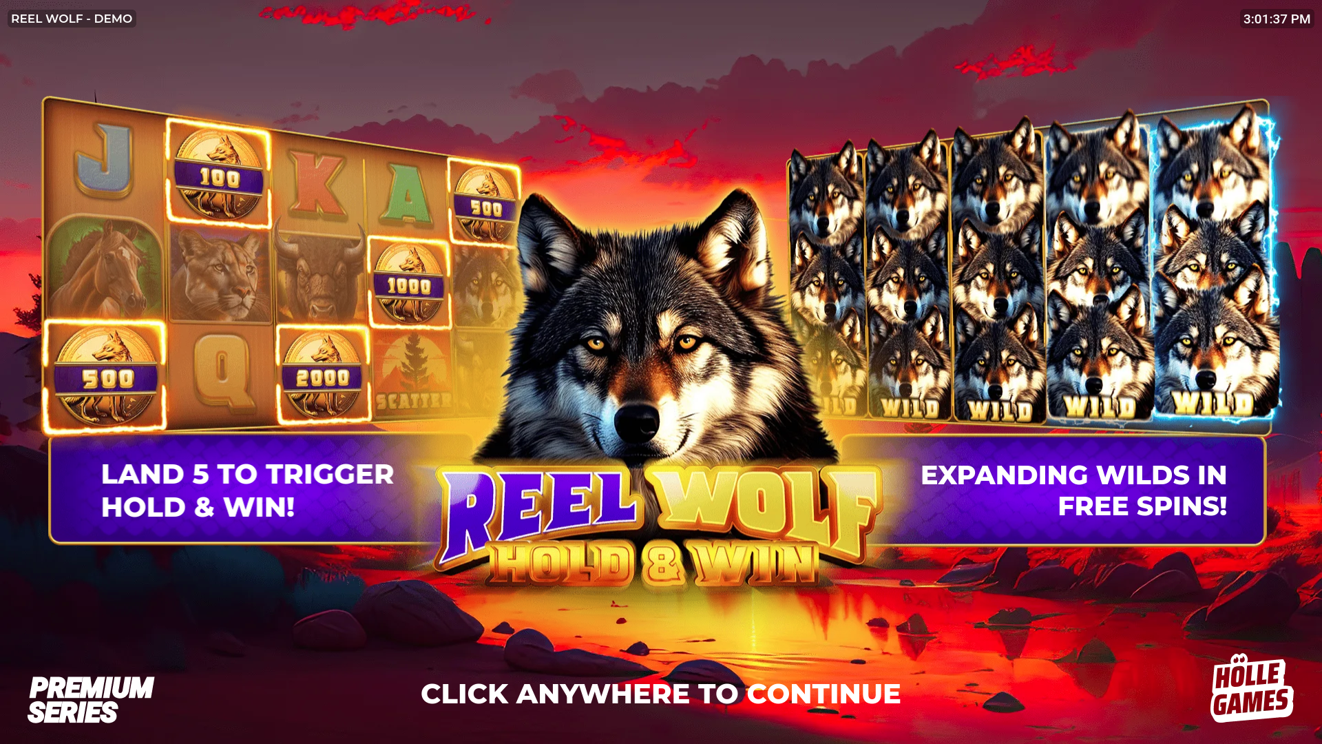 Reel Wolf Free Spins