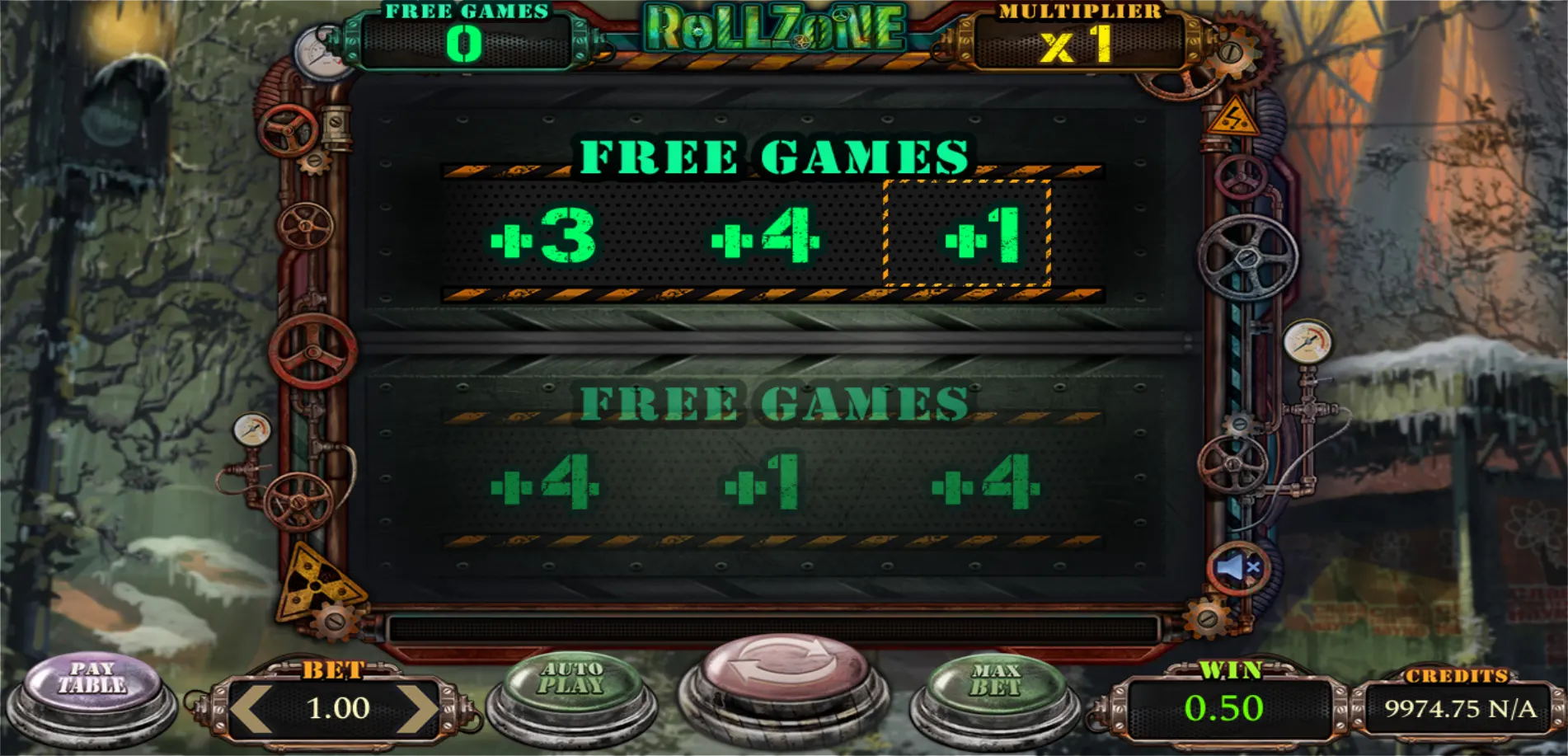 RollZone Free Spins