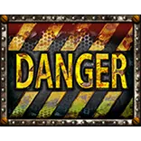 RollZone symbol Danger Sign