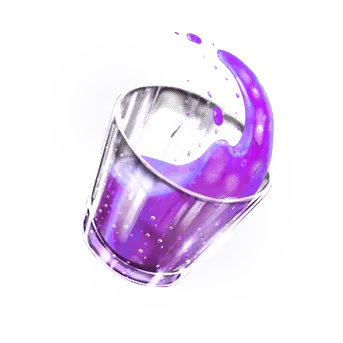 Soju Bomb symbol Purple Shot