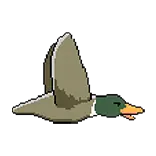 The Last Quack symbol Male Mallard Duck