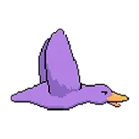 The Last Quack symbol Purple Duck