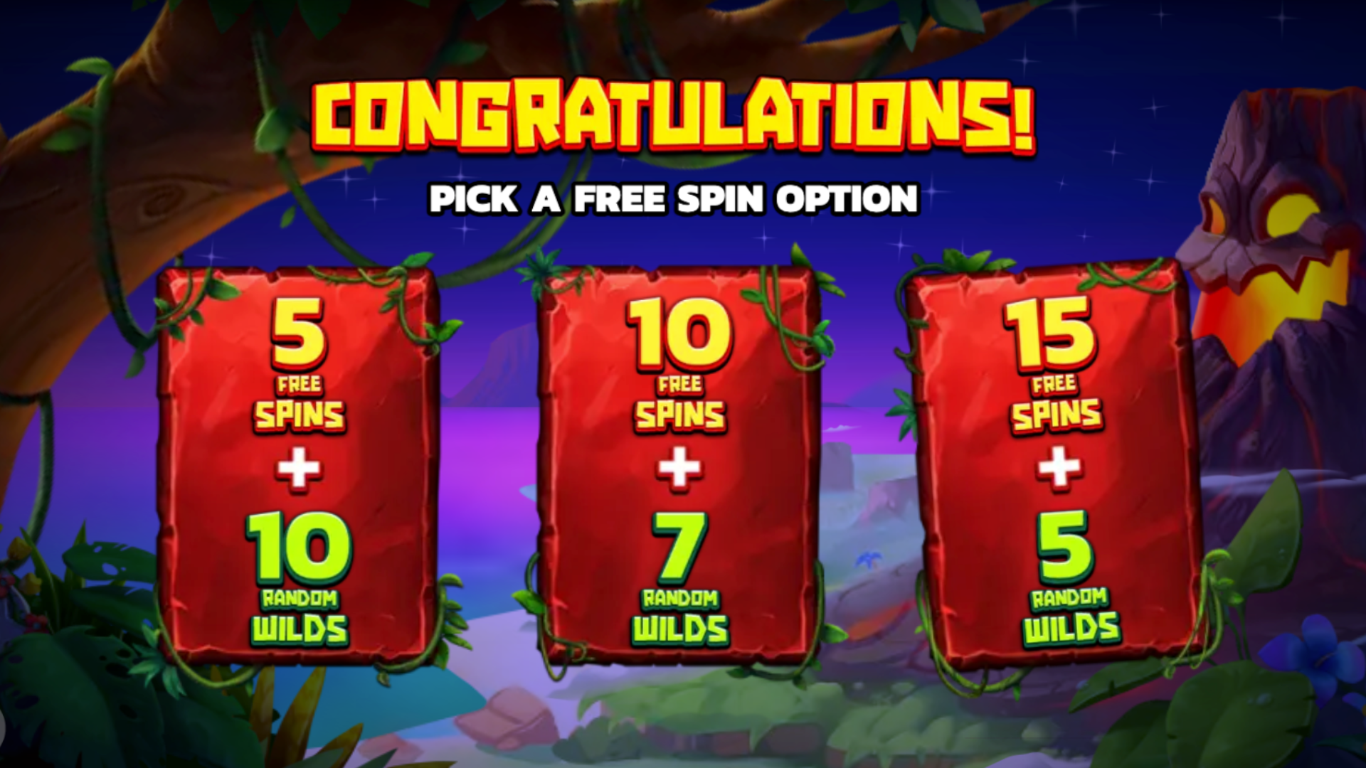 Treasures of Kilauea Free Spins