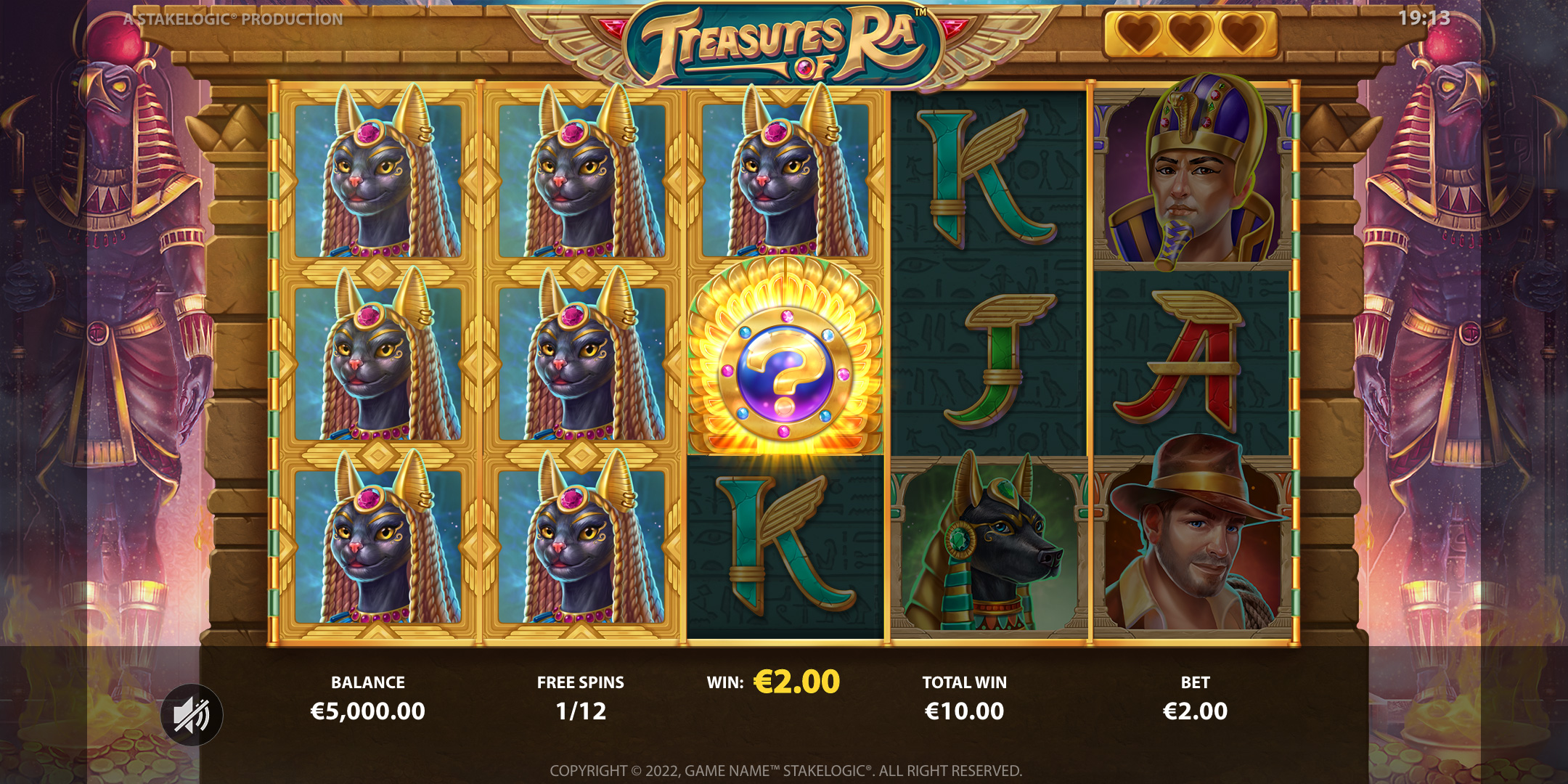 Treasures of Ra Mystery Feature