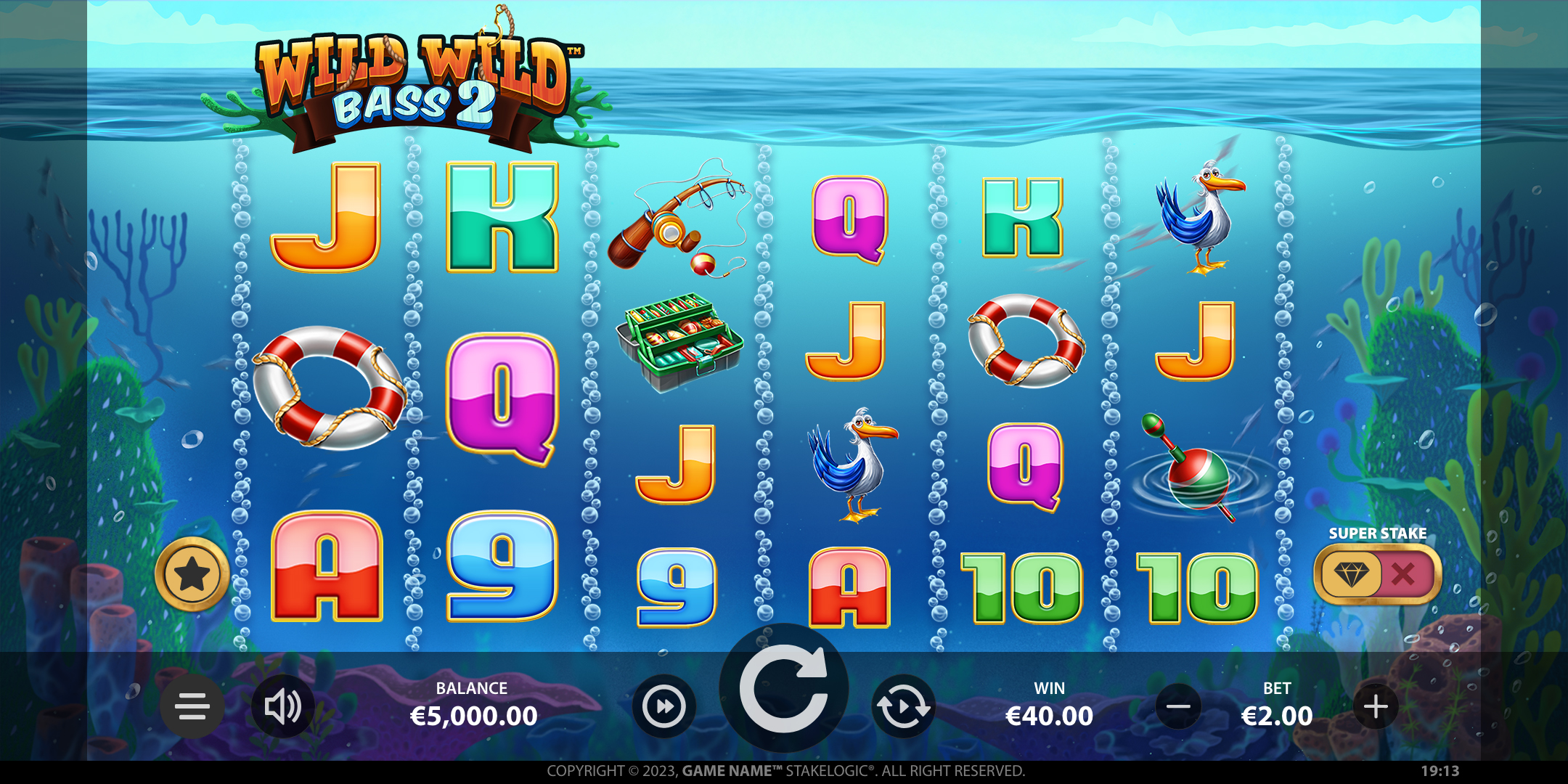 Wild Wild Bass 2™ Theme