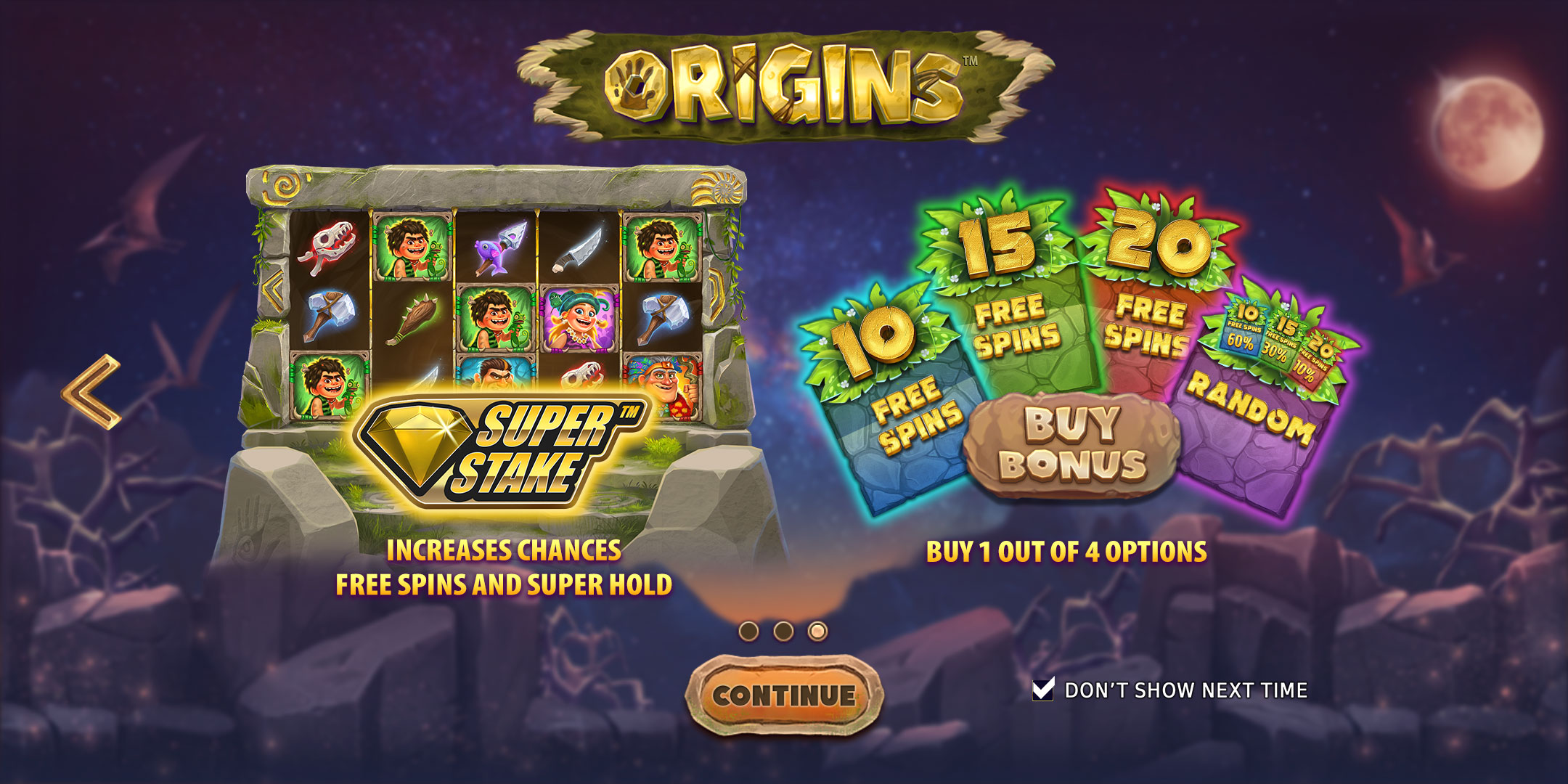 Origins Buy Bonus