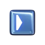 Hit Saber symbol Blue Cubes (Diagonally)