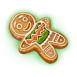 Santa Express™ symbol Gingerbread Man