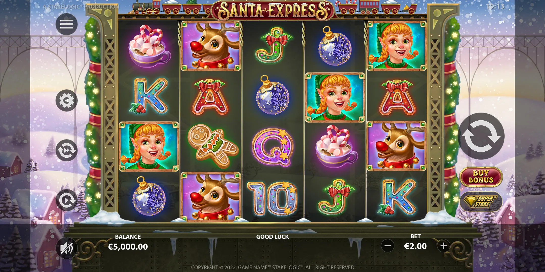 Santa Express™ theme